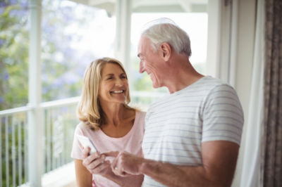 retirement insurance in Alexandria VA - senior adult couple
